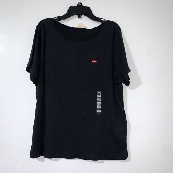 Women's Levi's® Curve The Perfect T-Shirt, classic slim fit tee SIZE XXL - Picture 1 of 6